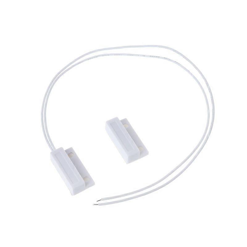 MC-38 Wired Door Window Sensor Wire Magnetic Switch Home Alarm System N.C Type