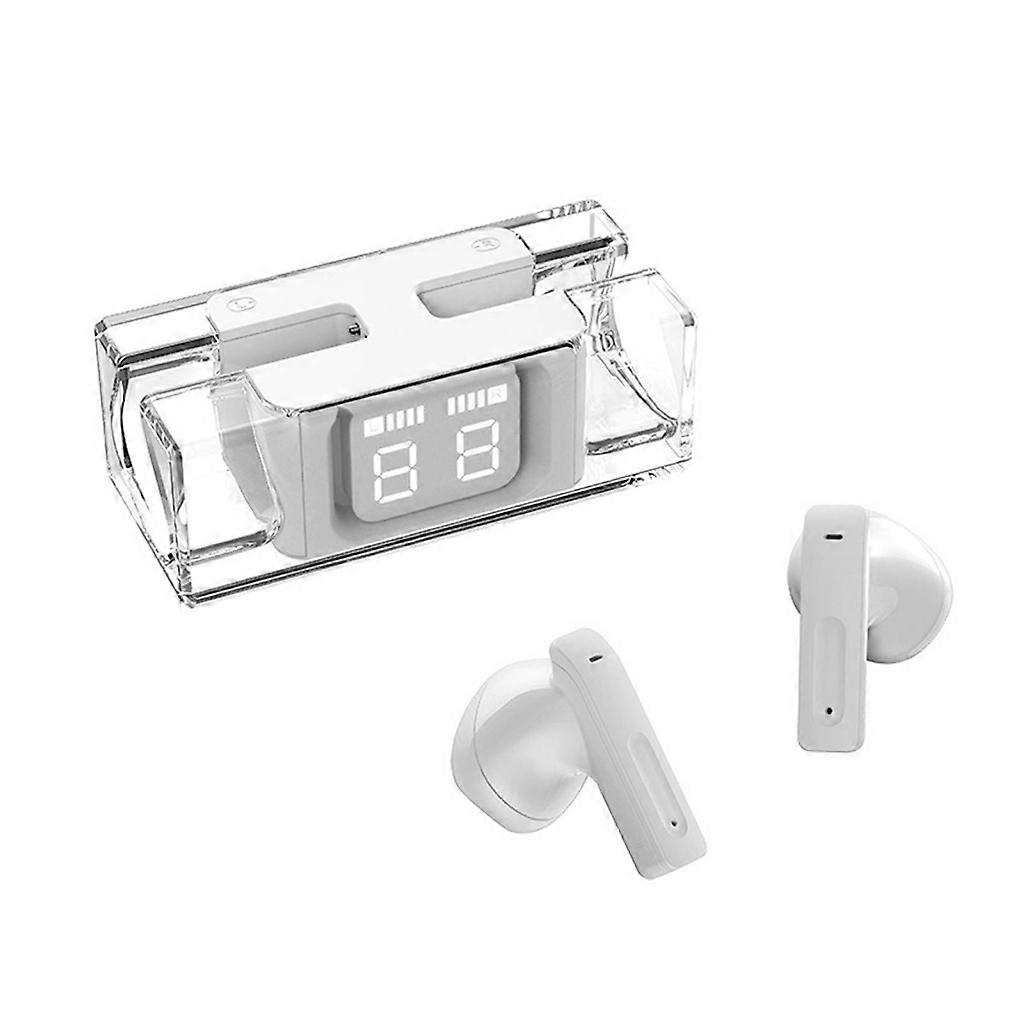TWS Headset Game & Music Compatible Bluetooth5.3 Écouteurs avec étui