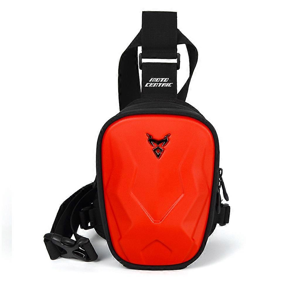 Motorcycle Drop Leg Side Bag Grey Motorcycle Bag Waterproof Motorcycle Drop Bag Outdoor Casual Multi-Function Waist Bag