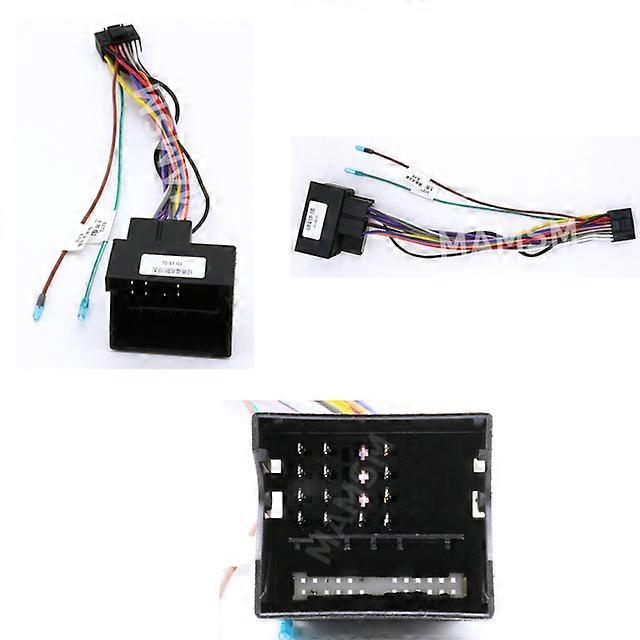 Przewód zasilający Android Wiring Harness z Canbus Box dla Ford Mondeo 2007-2013 S-MAX 2001-2008 Focus Odtwarzacz multimedialny samochodowy