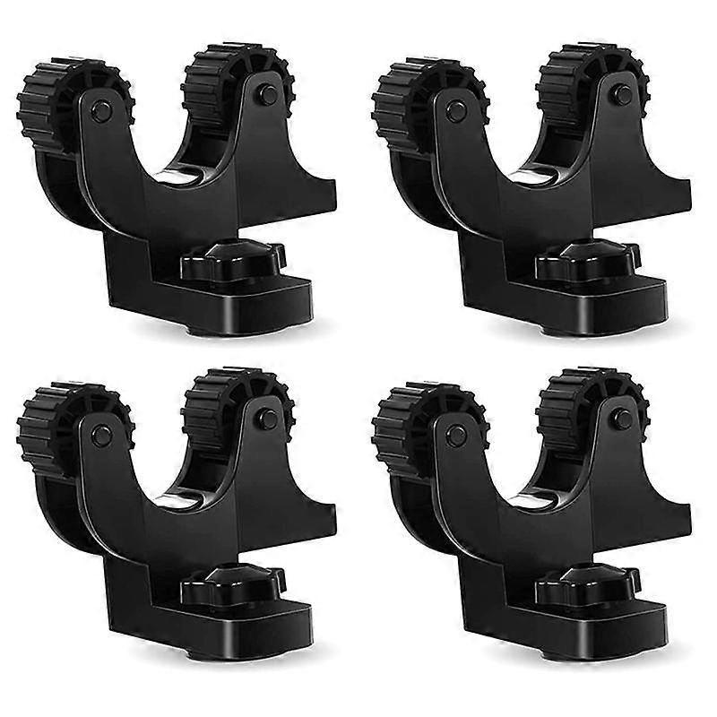 Kayak Paddle Holder, Kayak Track Mount Accessories, Kayak Oar Holder for Fishing Kayak, Kayak Rail Accessories, 4 Pack