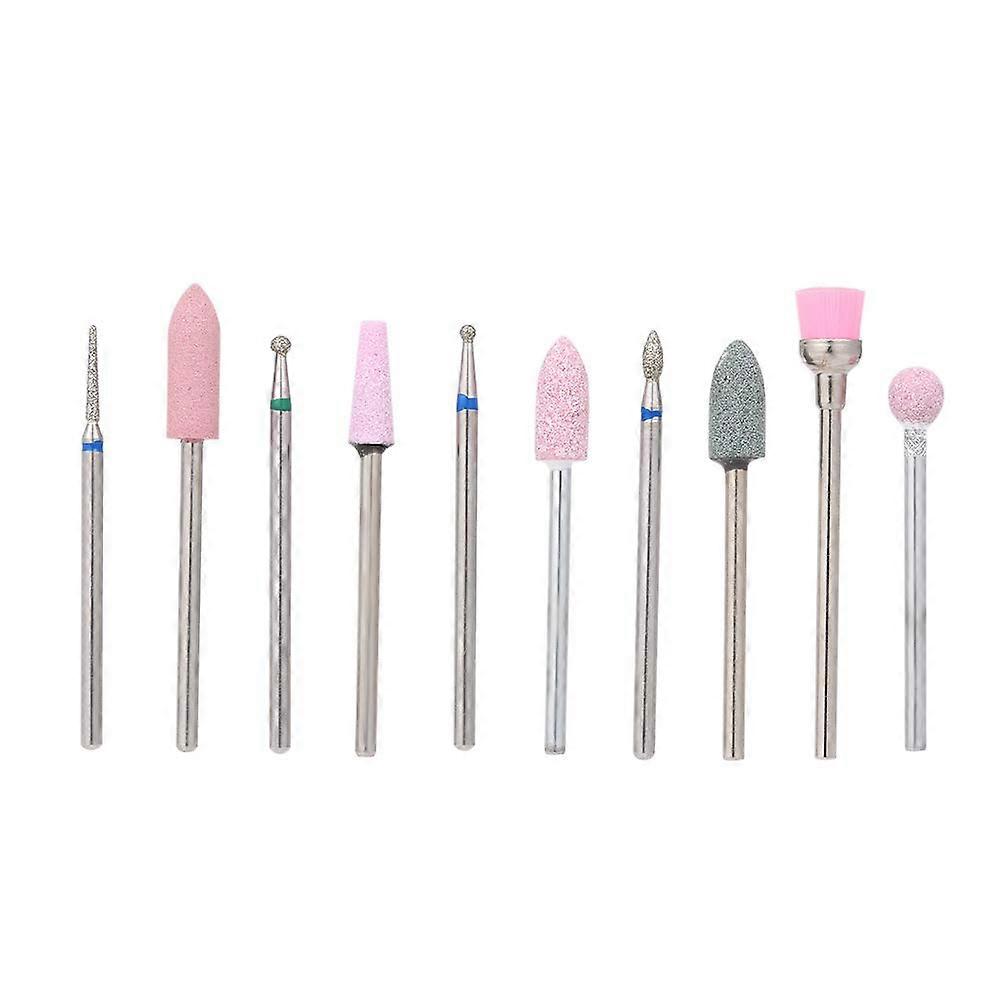 10pcs Nail Buffer Bit for Nail Cutter, #1