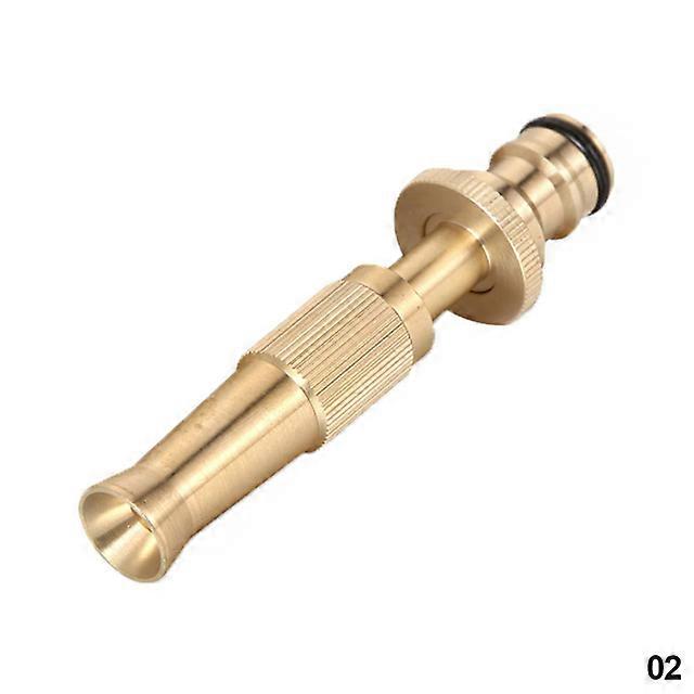 Car High Pressure Water Spray Gun Spray Nozzle Washing Machine Nozzle with Quick-connect Connector Brass Lawn Garden Hose Pipe