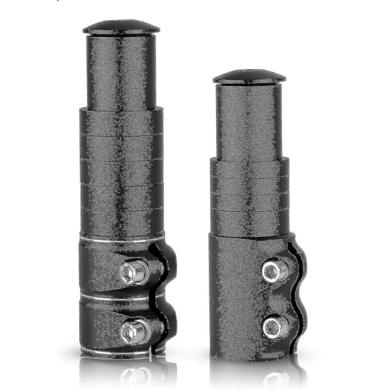 Bicycle Fork Stem Extender Handlebar Riser Extension Adapter pour VTT (2pcs)