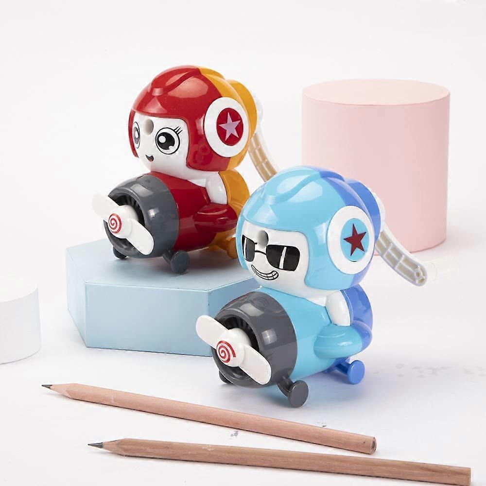 Aeroplane Sharpener for Boys, Cute Pencil Sharpener Sharpener for Kids, Best Pencil Sharpener for Kids, Kawaii Pencil Sharpener, Manual Hand Operated 