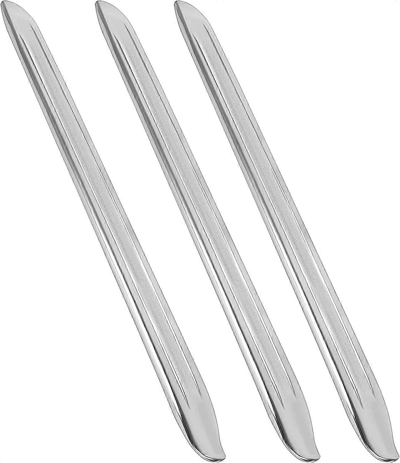 מסיר צמיגים 3 חלקים, ידית הרכבה לאופניים, מסיר צמיגים קטנוע (כסף)