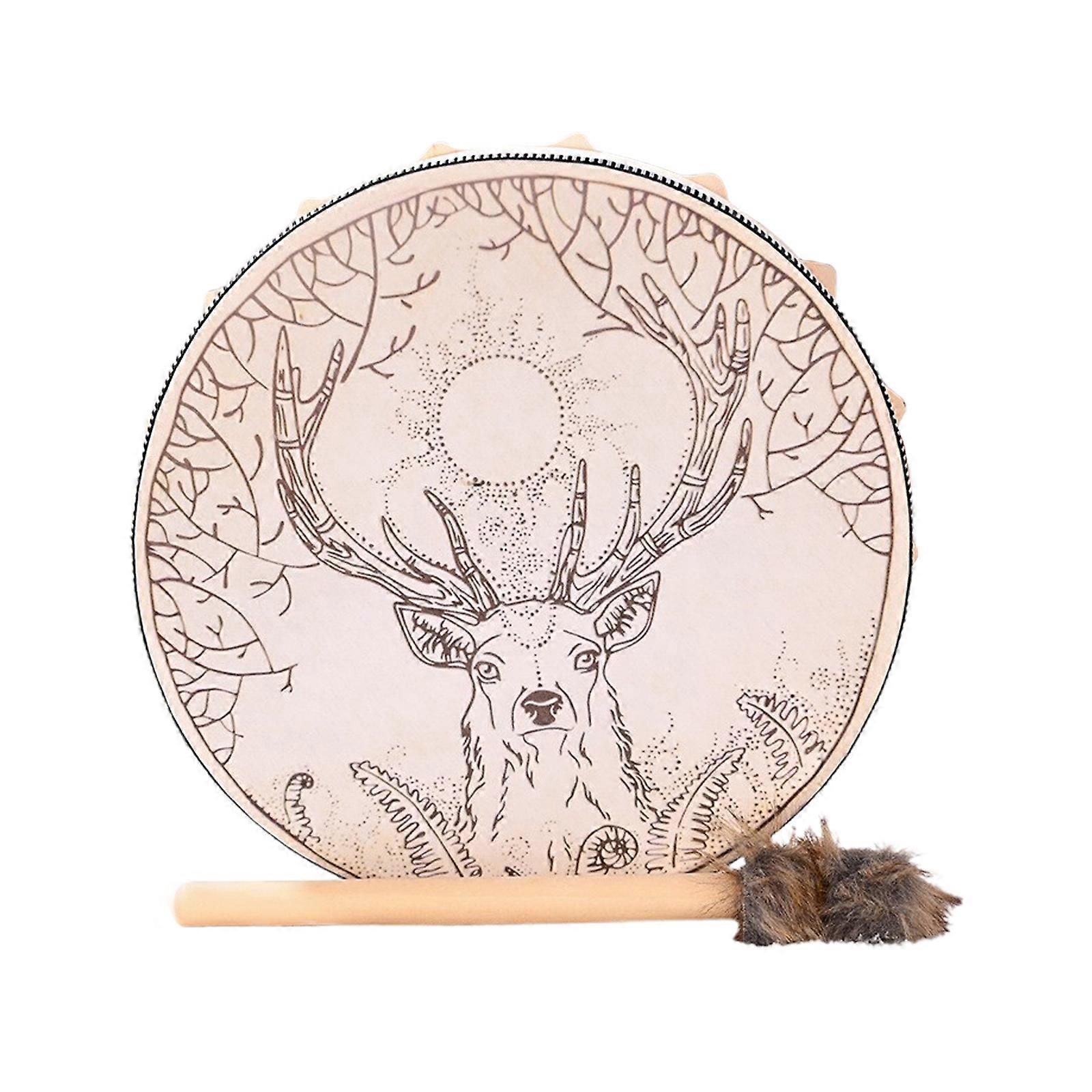 新升级的 Shaman Moon Drum,用于反思和冥想的 Sound Healer Shaman Drum