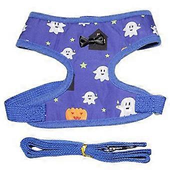 Christmas Pet Vest Harness Set Reflective Adjustable Dog Wearing Breathable Mesh Vest With Leash Chicken Hen Leash For Duck