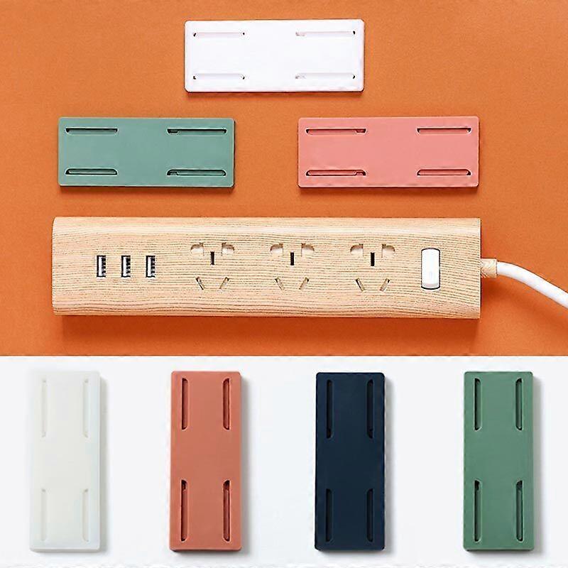 حامل شريط طاقة ذاتي اللصق مثبت على الحائط ومنظم تمديد الرصاص