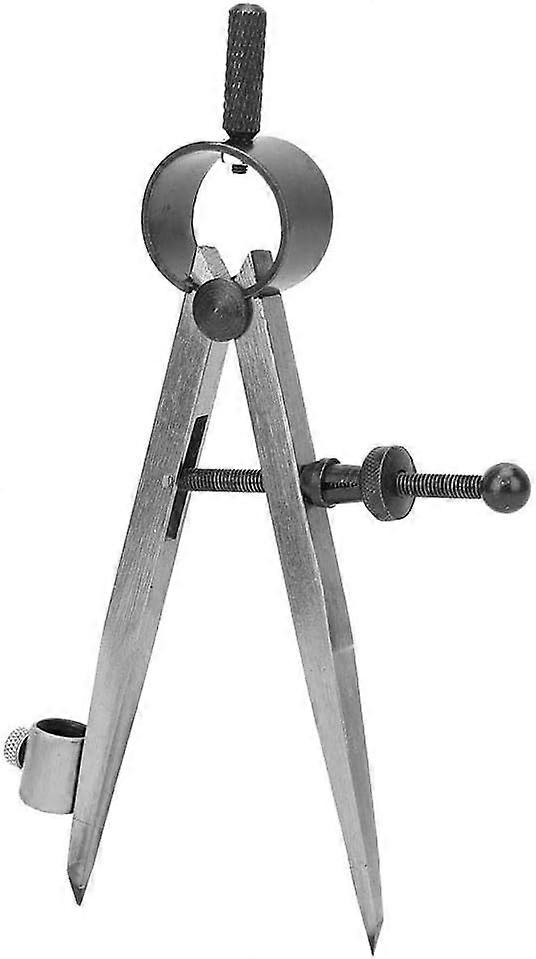 Wing Divider - Adjustable Precision Spring Divider Caliper Compass with Pen Holder (100mm)