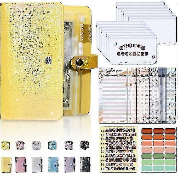 Budget Binder For Saving Money A6 Budget Binder With Zipper Envelopes