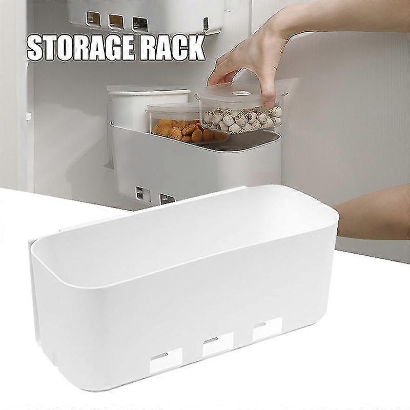 Wall Mounted Drawer Type Shelf Rack For Kitchen Organizer & Container Space Saving Punch-free Bathroom Accessories