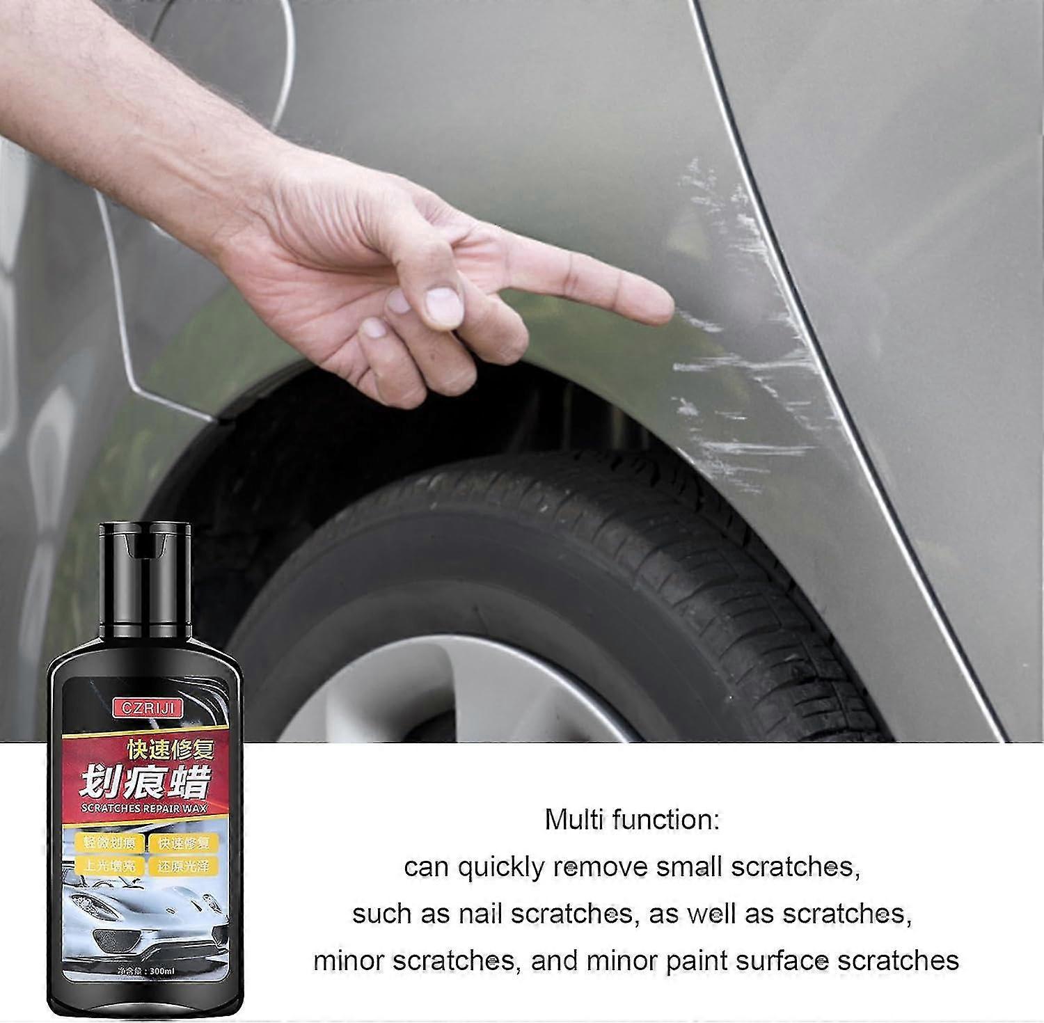Professional Car Scratch Remover Wax | 1-Step Solution 300ml | Restores Paint & Removes Scratches