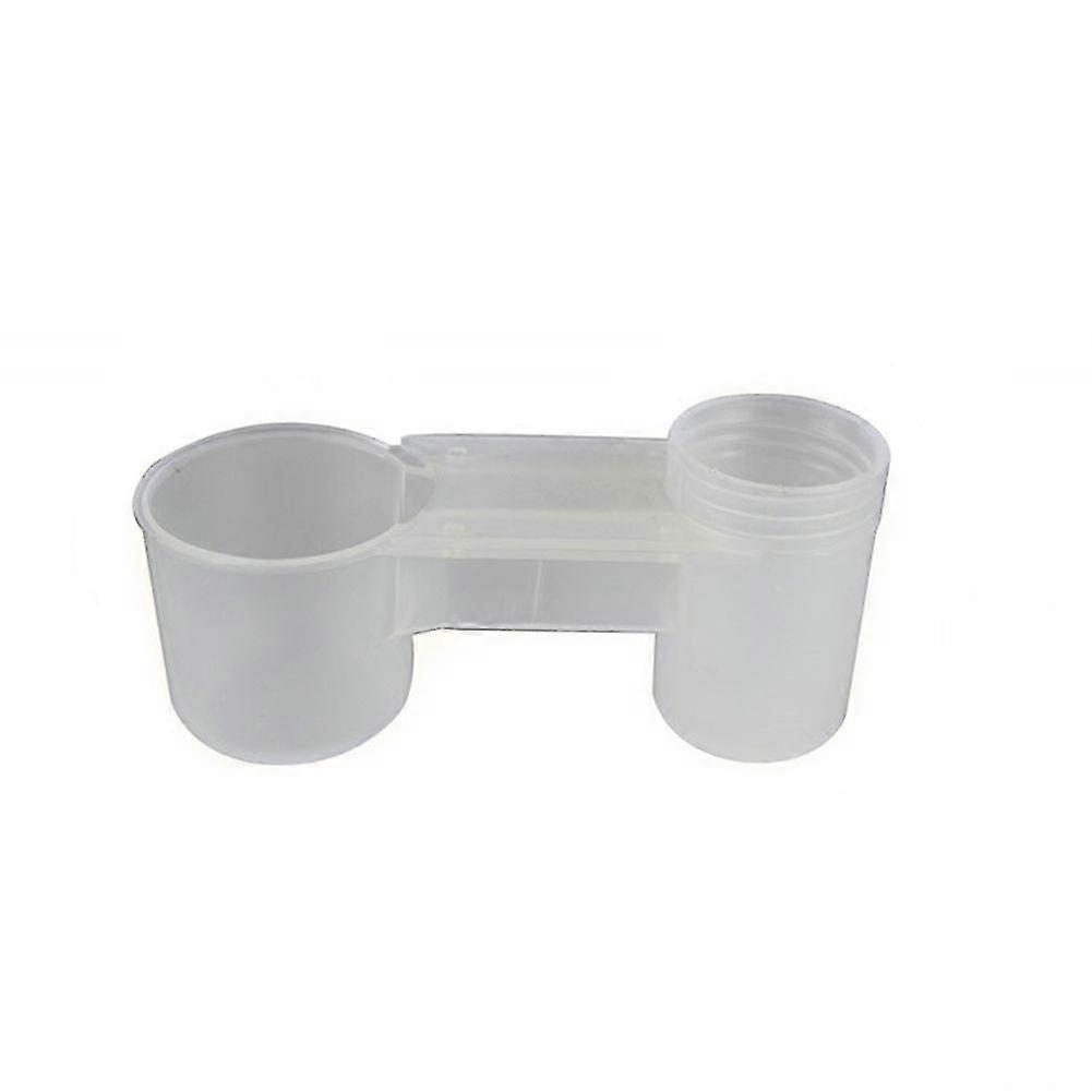 Practical Plastic Water Drinker Cup Feeder Drinking Bowl For Bird Pigeons Parrot
