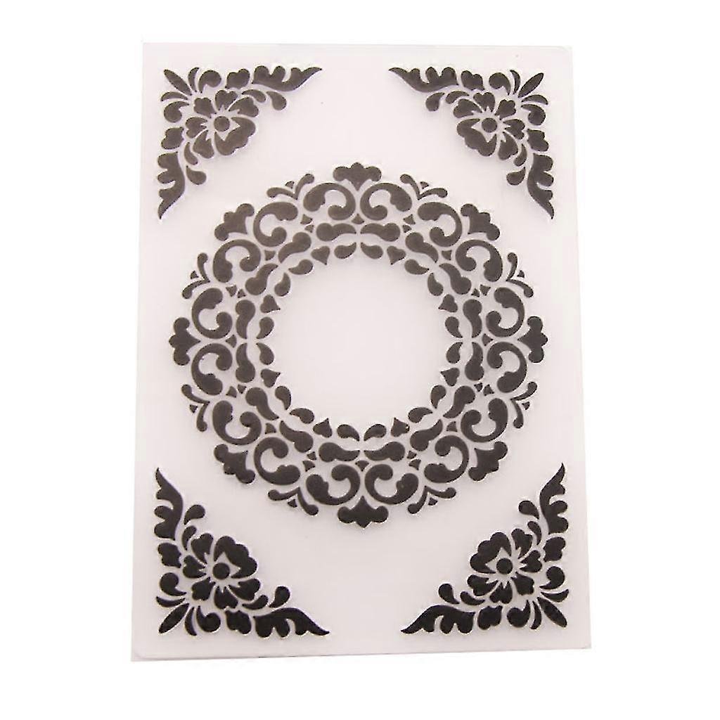 Plastic Embossing Folder Template Diy Scrapbook Photo Album Card Making Decorati