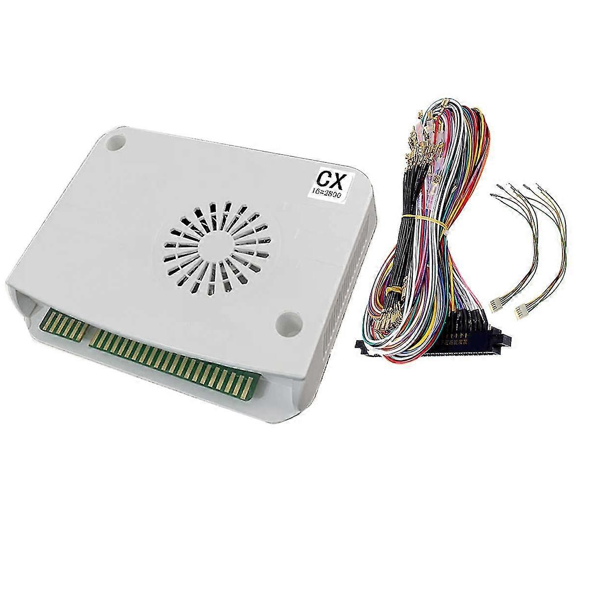 Para Box 2800-em-1 Arcade Joystick Game Console Jamma Motherboard+4.8mm Jamma Cable Hd VGA Crt