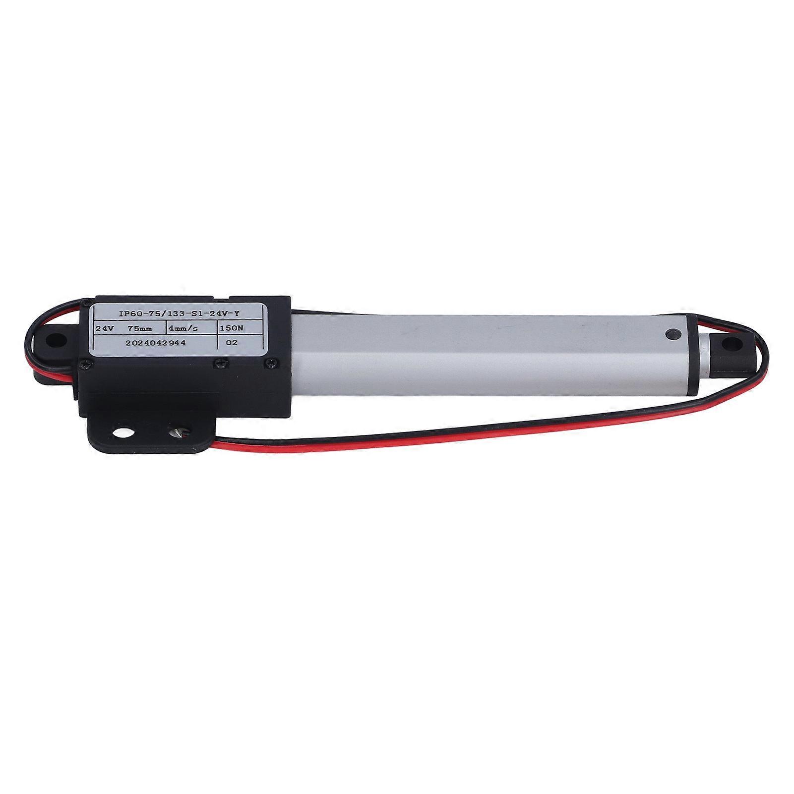 Electric Mini Linear Actuator Telescopic Small Motion Actuator 150N 75mm Stroke DC24V 4mm/s for Robot
