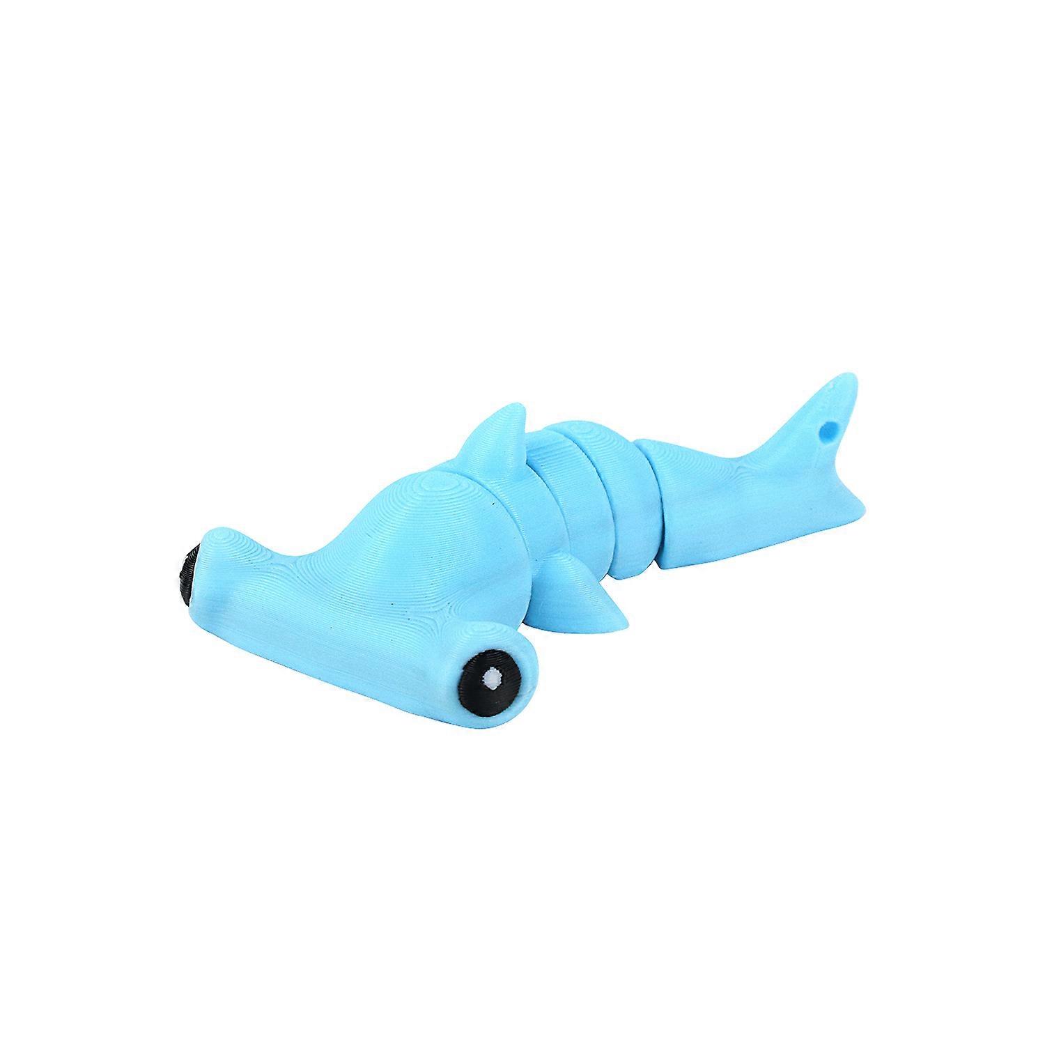 3D printed dolphin, multi joint movable, figurine model decoration ornament toy, 3D printed restless toy party gift