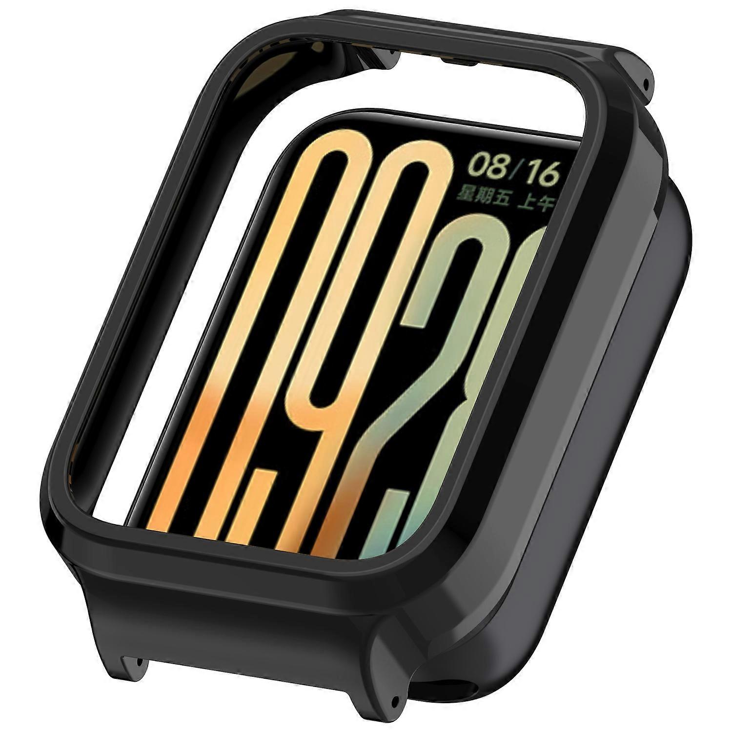 For Xiaomi Smart Band 9 Pro Watch Case Semi-Enclosed PC Protective Cover - Black