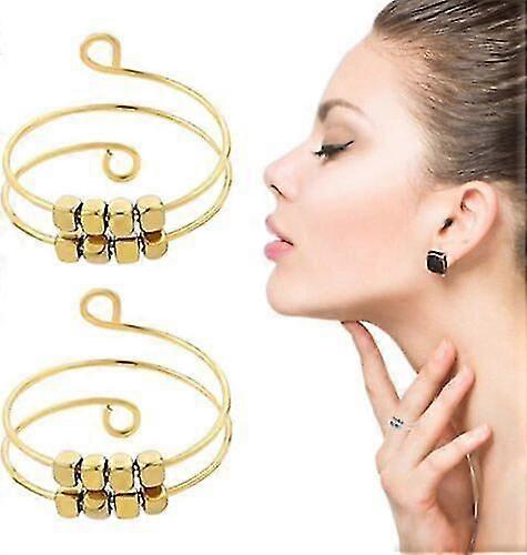 Adjustable Magnetic Hematite Body Detox Ring,lymphatic Drainage Ring