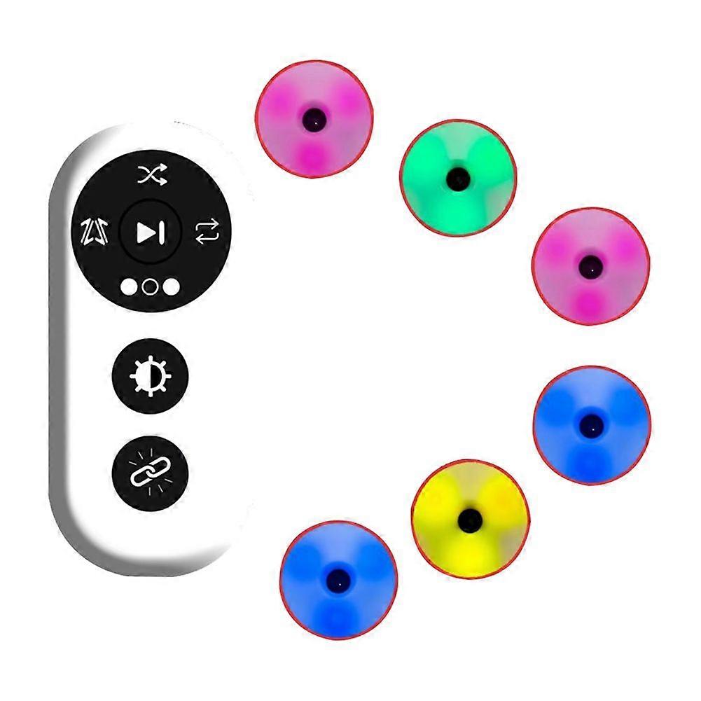 6Pcs Reaction Training Light Kits Set Children Physical Fitness Training Lamp Speed Agility Respons