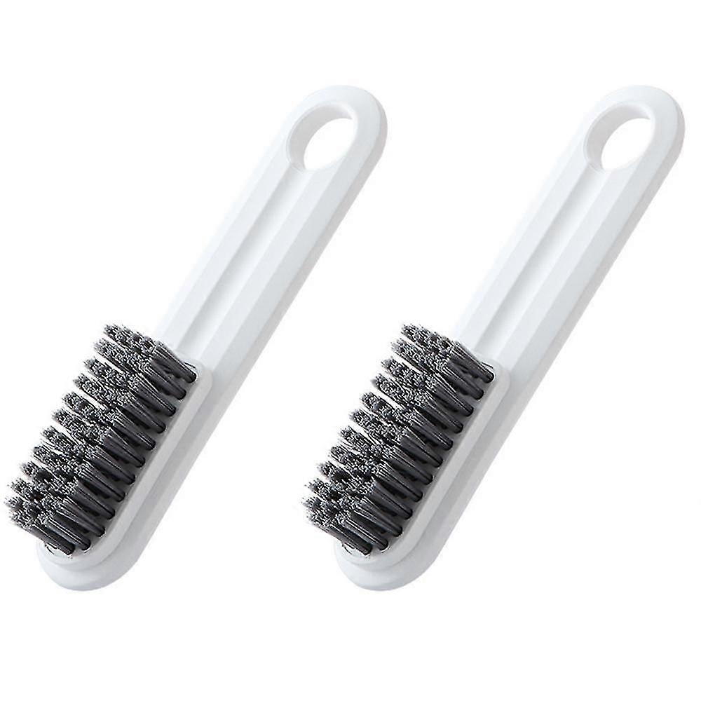 Multifunctional Cleaning Brush, Small Fingernail Scrub Brush With Handle, Shoes Cleaner Laundry Clothes Brush, Heavy Duty Brush,4071