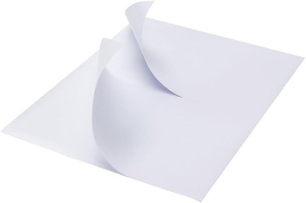 Self Adhesive Half Sheet Shipping Labels, 200 Labels, Laser And Inkjet Printers