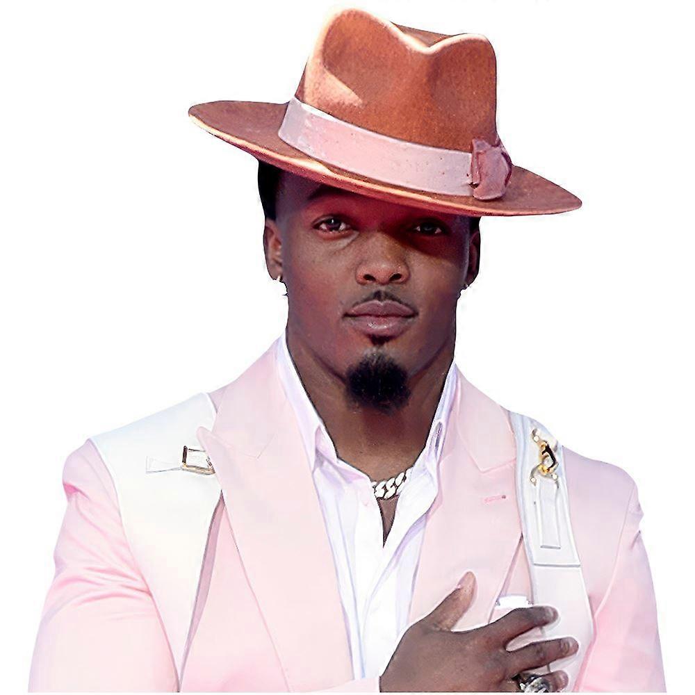 Nakobe Dean (Pink Suit) Half Body Buddy Cutout