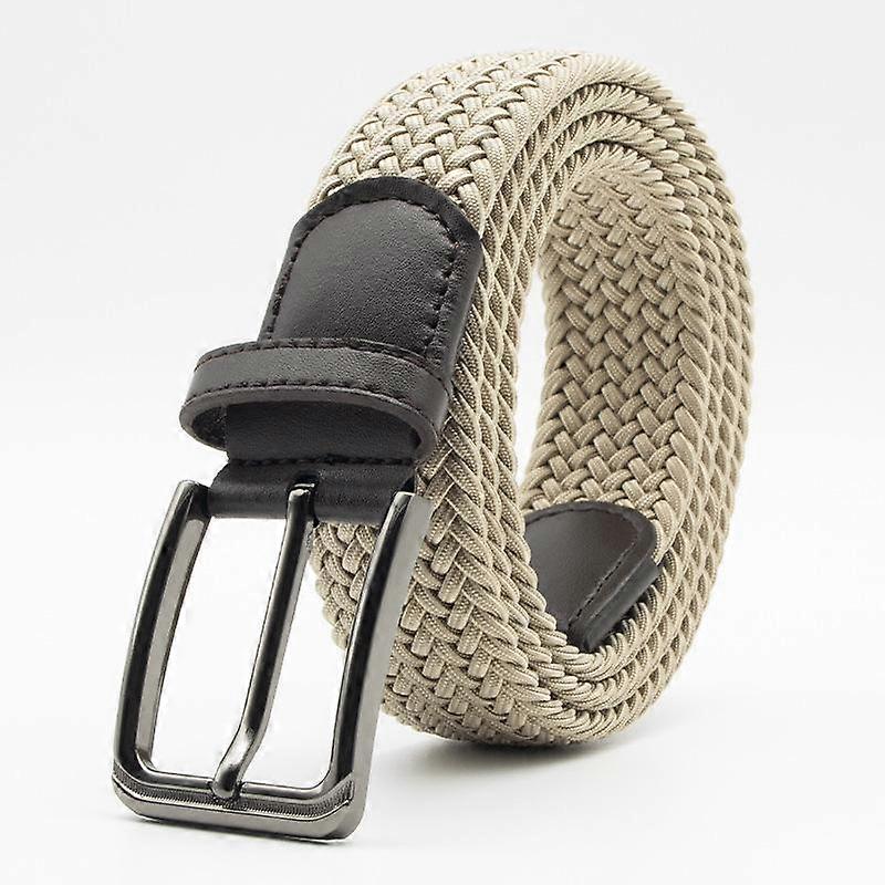 Hot Men's Lazy Belt Korean Casual Fashion Canvas Student Woven Belt