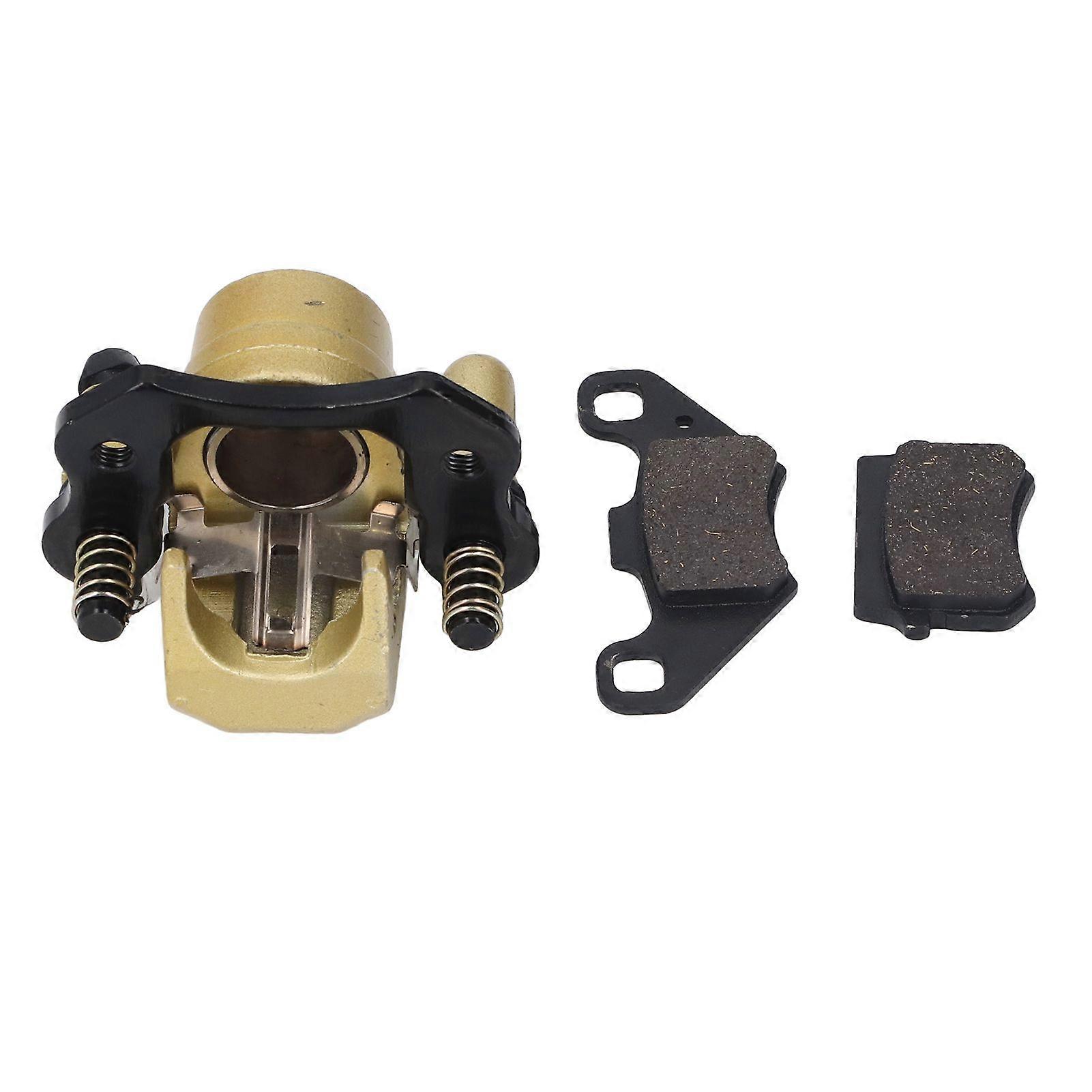 Brake Caliper with Brake Pads Metal Alloy Enhanced Performance Brake Caliper Assembly for 50cc to 250cc ATV Quad 4 Wheeler Go Kart MK2819