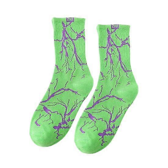 Men Spring Fall Socks Comfortable Sweat Absorption Elastic Anti-shrink Four Seasons Mid Tube Socks Daily Socks