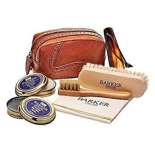 Barker Shoe Care Kit Leather Case Shoe Care Kit