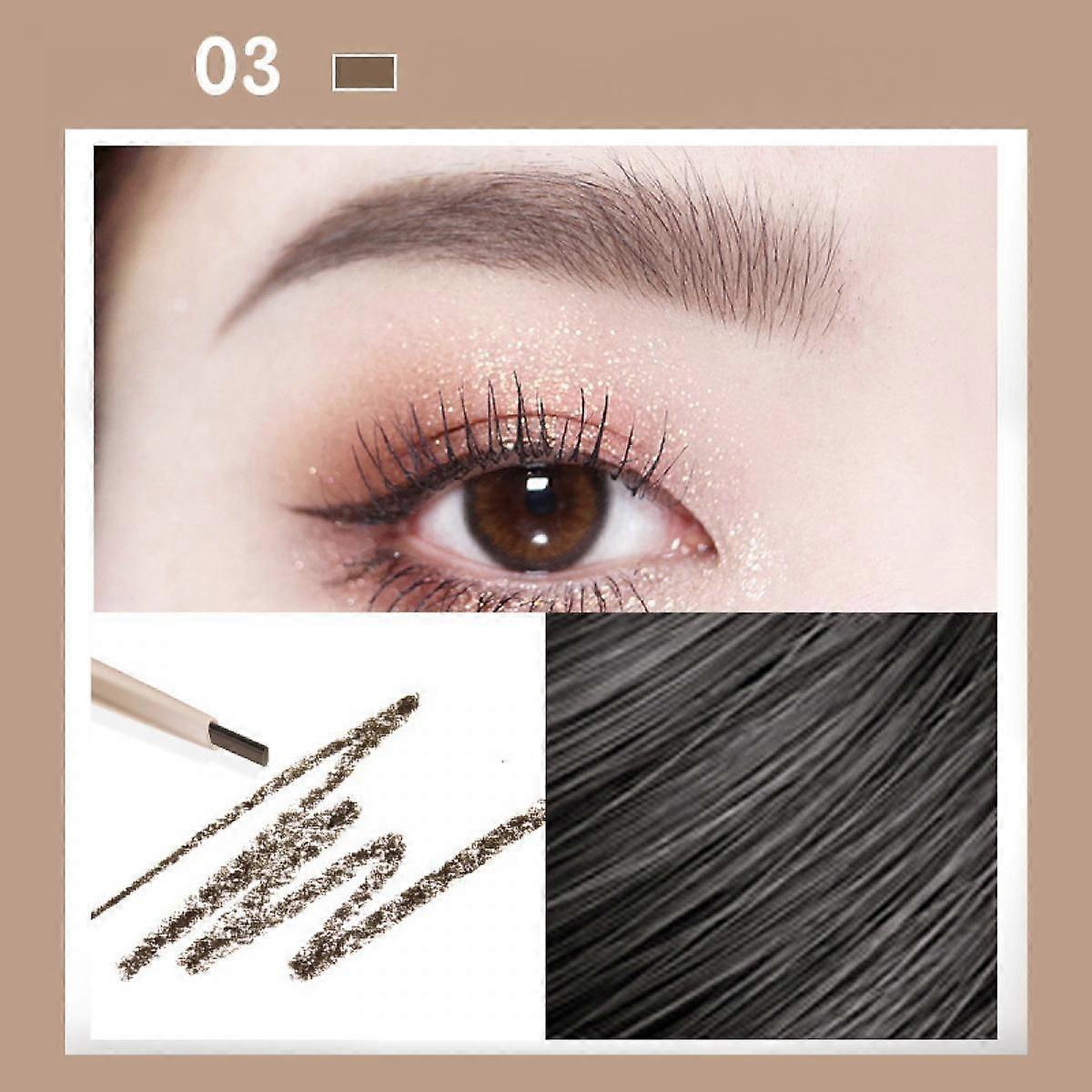 Ultimate Eyebrow Retractable Definer Pencil, Dual-Sided Brow Brush, Fine Tip, Shapes, Defines, Fills Brow Makeup