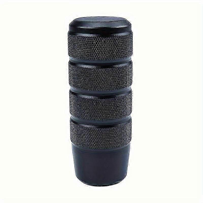 3.74" Sleek Aluminum Manual Car Gear Shift Knob - Anti-Slip, High Elasticity With Easy Install Kit