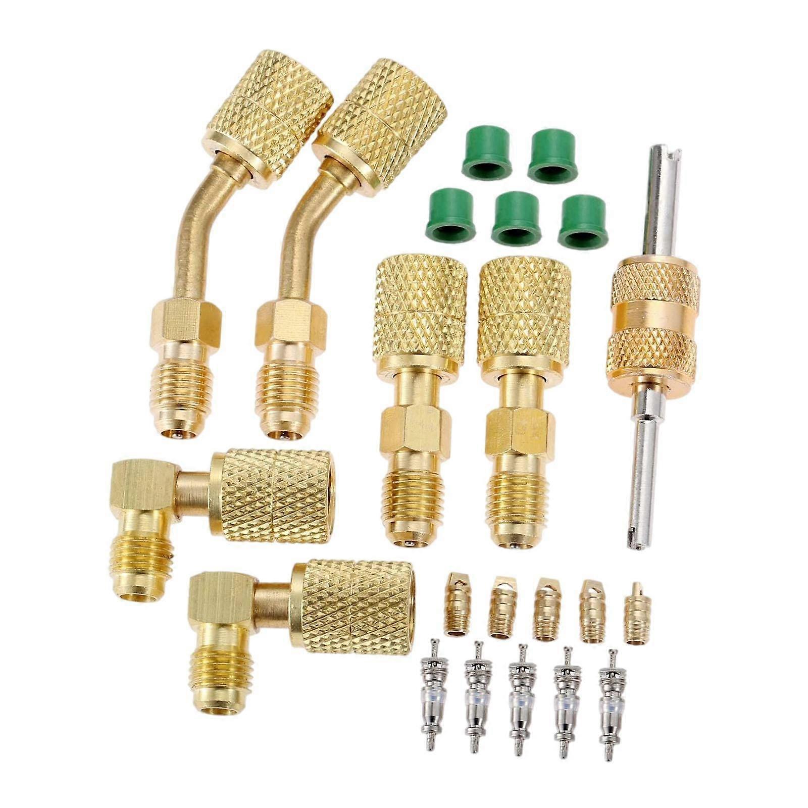 R410A Adapters Kit Practical Replacement for HVAC Refrigeration Service