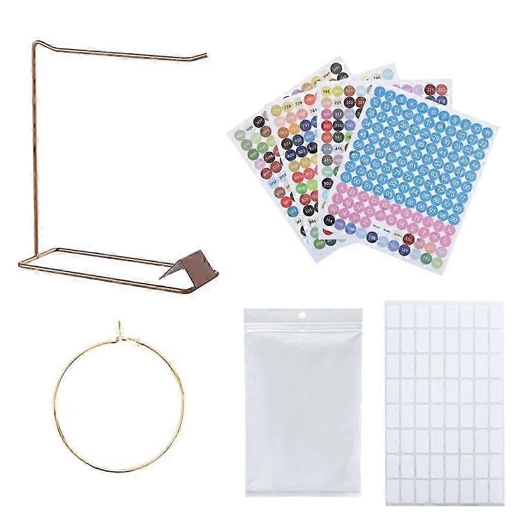 Diamond Art Painting Tool Storage Holder With Hanging Rings Self Sealing Bag