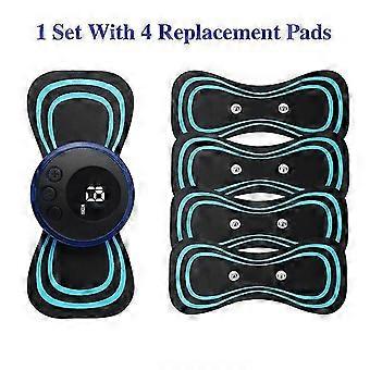 Mini Portable EMS Neck Massagers Electric Neck Stretcher For  Cervical Muscle Pain Relief And Shoulder Relaxation Massagers Patch