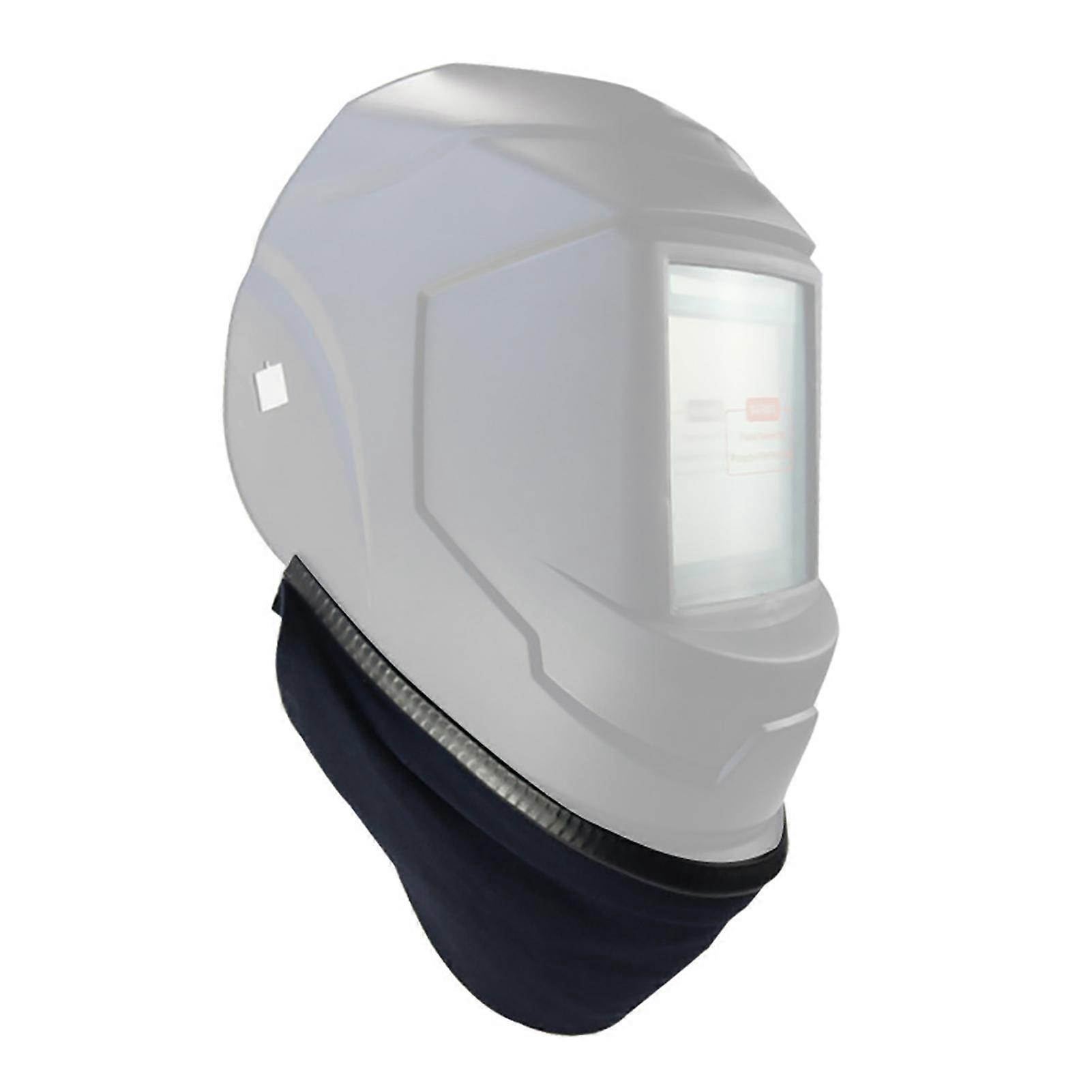 Practical Welding Cap Protective Cover Easy Snap-on Installation Anti-burn Removable Welding Accessory Collar Headwrap Optional