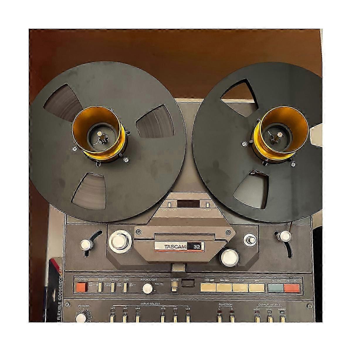 1 Çift 10 İnç Açıcı Studer ReVox Açık Disk Alüminyum Alaşımlı Hub Adaptörü Evrensel Yükleme Açık