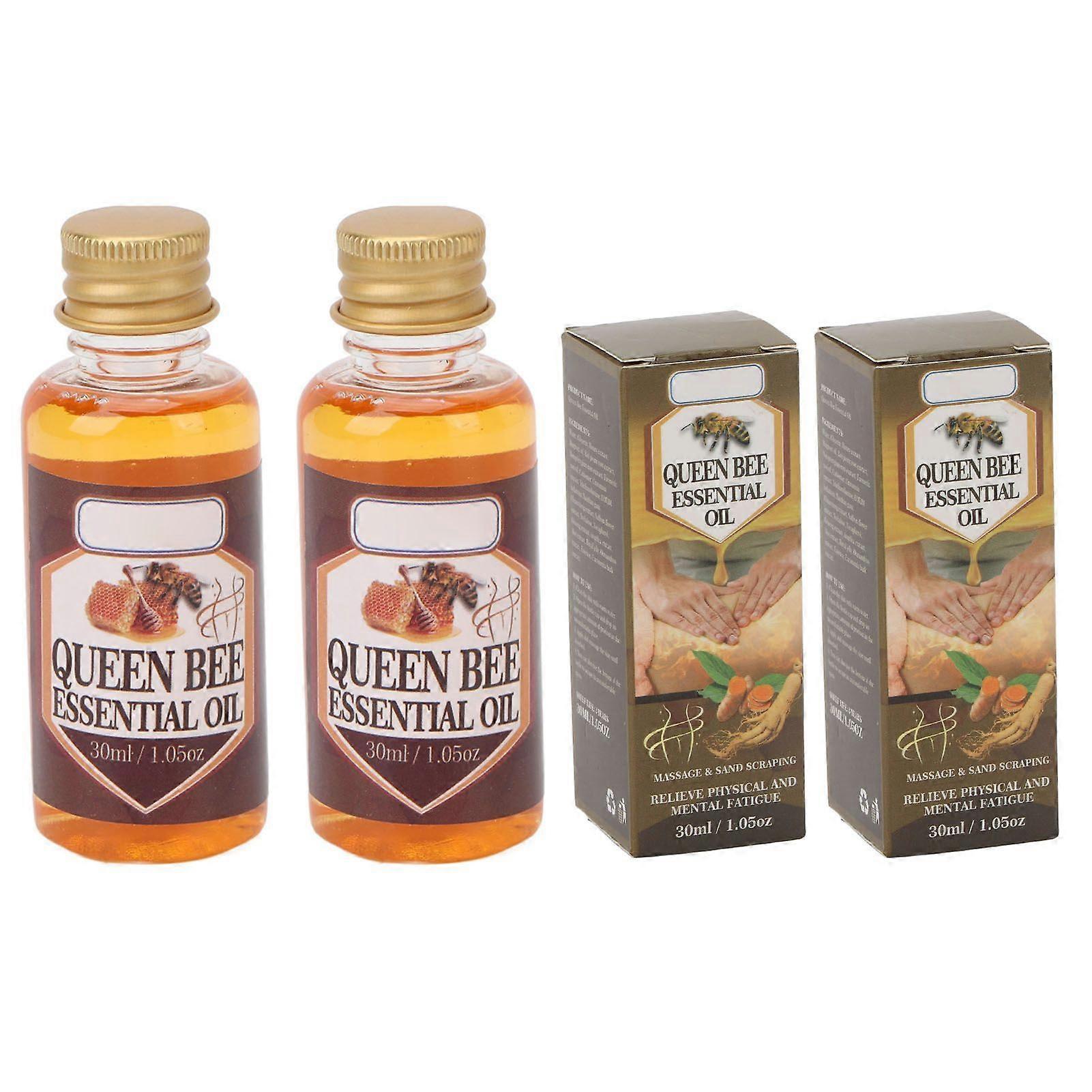 2 stk 30 ml massasje eterisk olje aromaterapi avslappende beroligende massasjeolje for oppstramming av huden