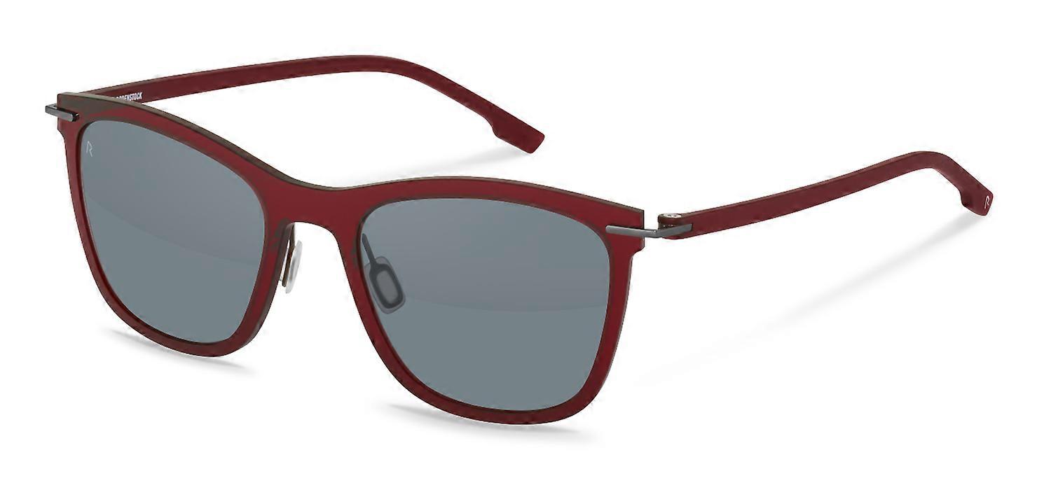 Gafas de sol Rodenstock R3349 B196 rojo oscuro/gris oscuro 54/20/140 MUJER