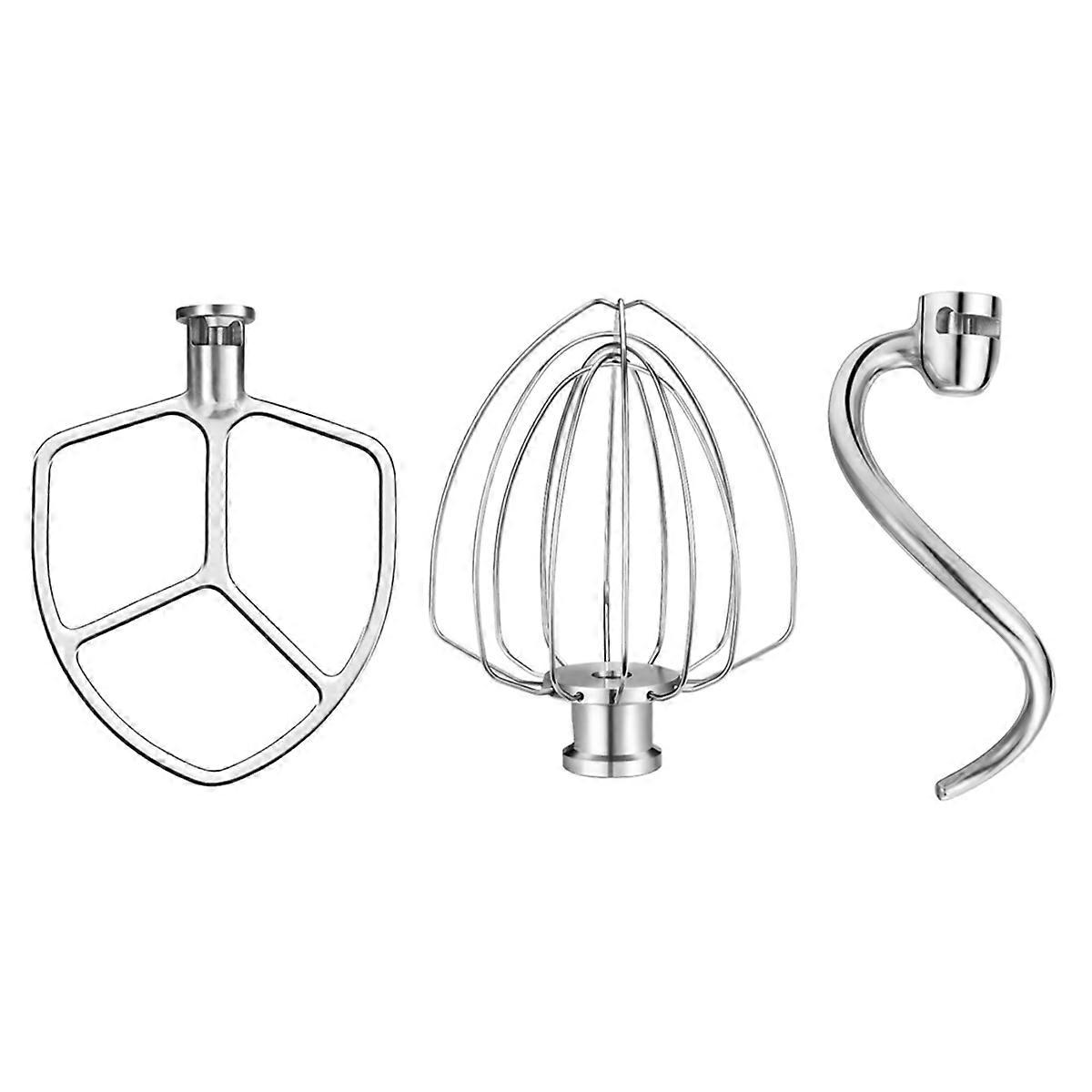 Accessoires en acier inoxydable pour batteur sur socle à bol relevable KitchenAid de 5,5 à 6 pintes