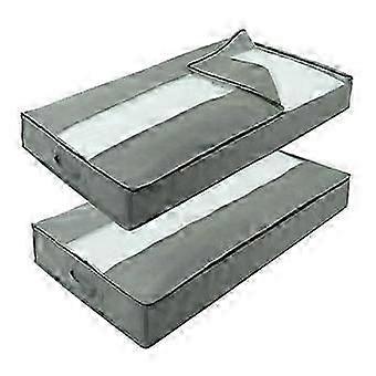 2er-Pack Unterbett-Aufbewahrungstaschen-Organizer