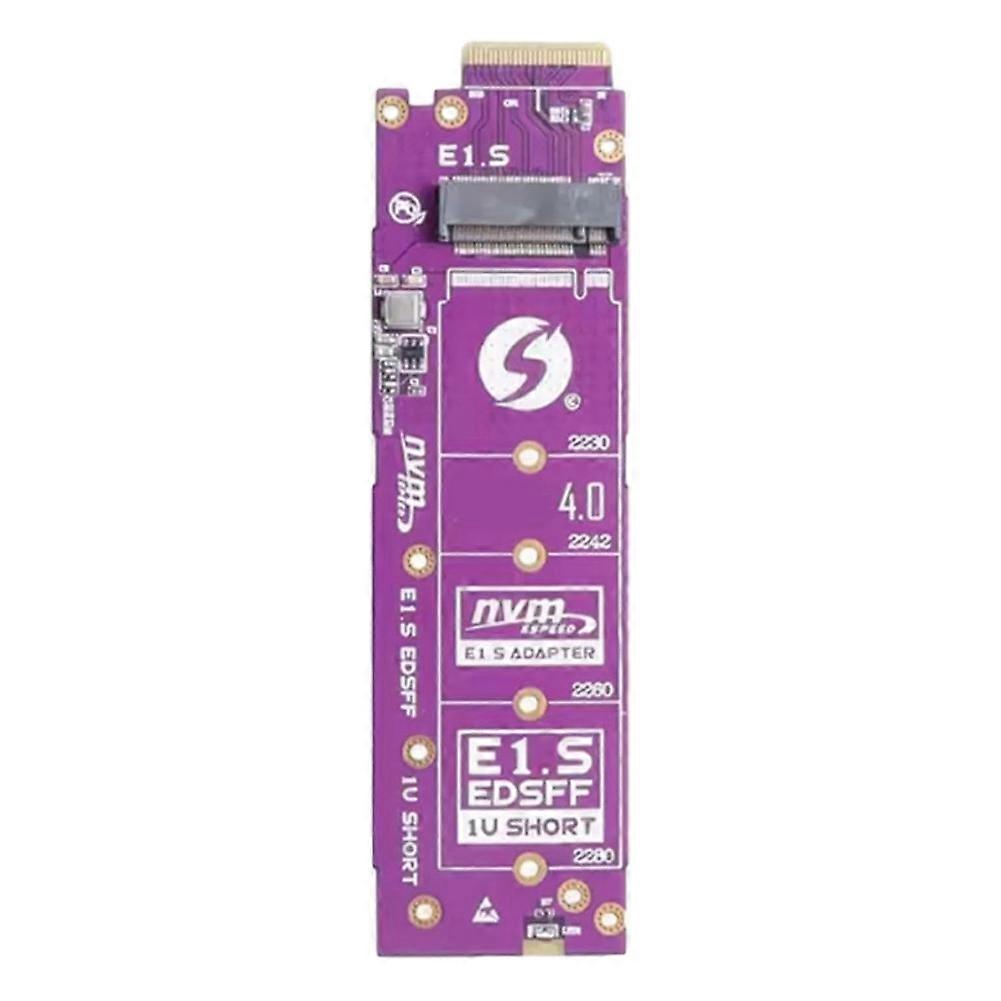 NVMe M.2 to EDSFF E1.S SSD Riser Card Adapter Expansion Card