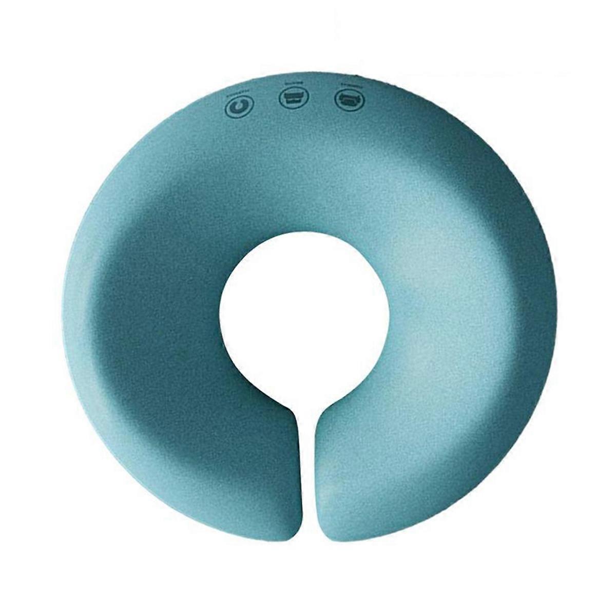 Soft Massage Face Relax Memory Head for SPA Shape Pad Women-blue