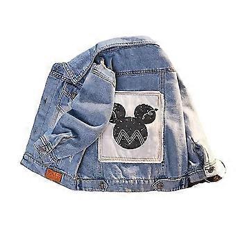 Spijkerjack Voor Jongens Mode Jassen Kleding Meisjes Kleding Bovenkleding Auto 3T (Maat 100) Blauw1