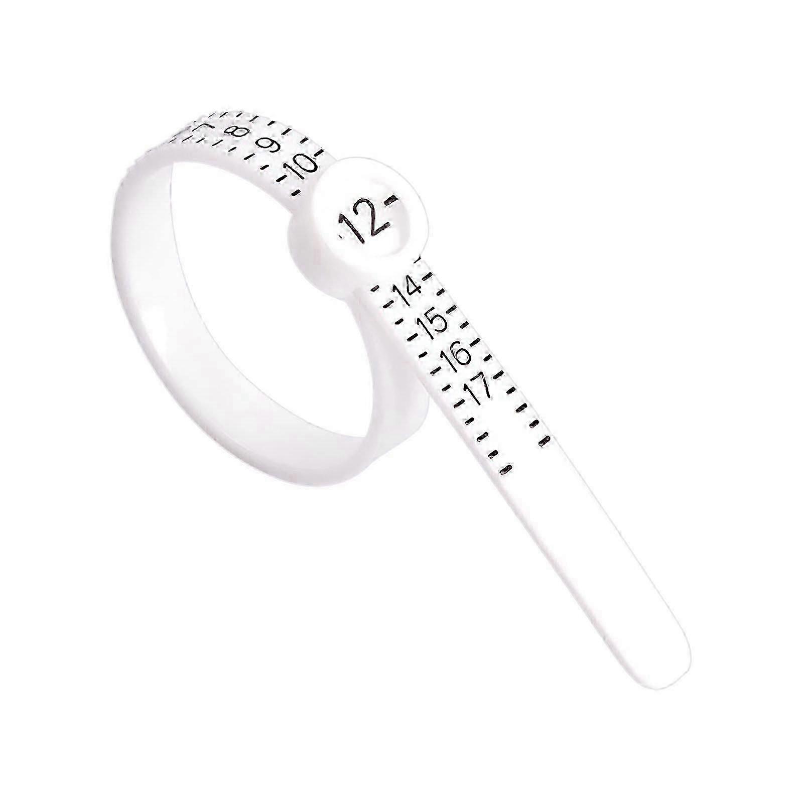 Ring Sizer Measuring Tool Reusable Finger Size Gauge Measure Set Jewelry Sizing Tools