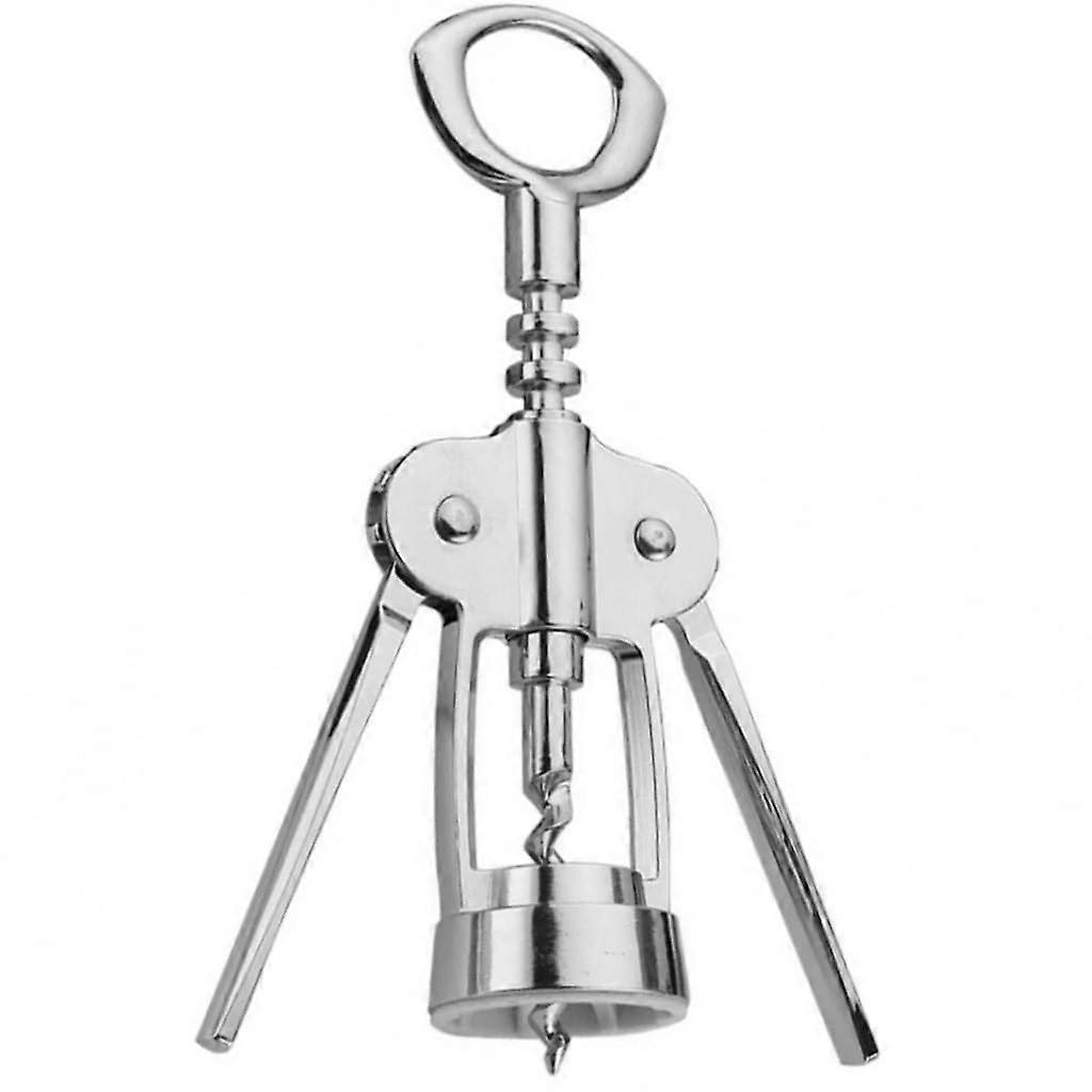 Wine Bottle Opener Zinc Alloy Corkscrew with Spiral Cone Design, Durable Multifunctional Wine Set for Professional Use
