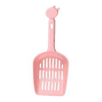 Aluminum Alloy Sifter For Cats, Dogs, Pets In Jumbo Size, Pink Reusable Heavy Duty Pooper Scooper With Smooth Scraping Edge And Easy Clean Design