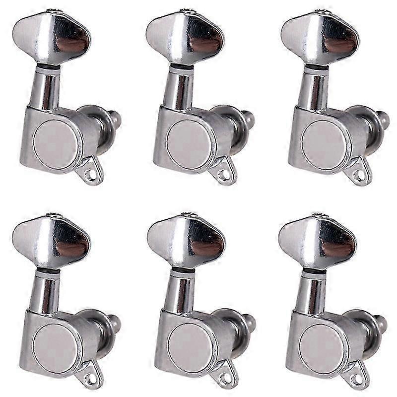 Locked String Tuning Pegs Key Tuners Machine Heads for Acoustic Electric Guitar Lock Style Right